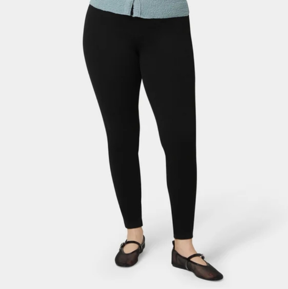 No Nonsense Classic Indigo Denim Jeggings In Black Size M